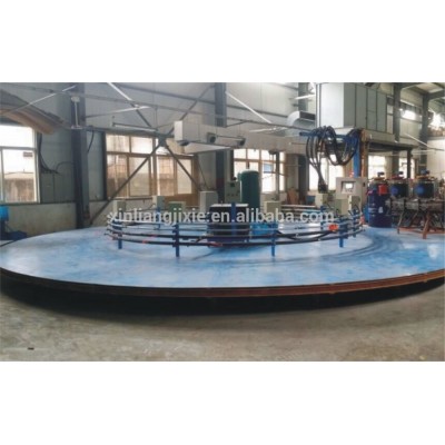 PU triple-material turntable type production line