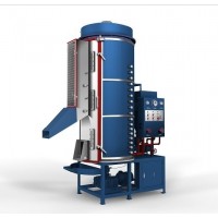 continuous eps pre-expander polystyrene foaming machine